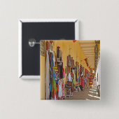 Souvenirladen in Cartagena Kolumbien Button (Vorne & Hinten)