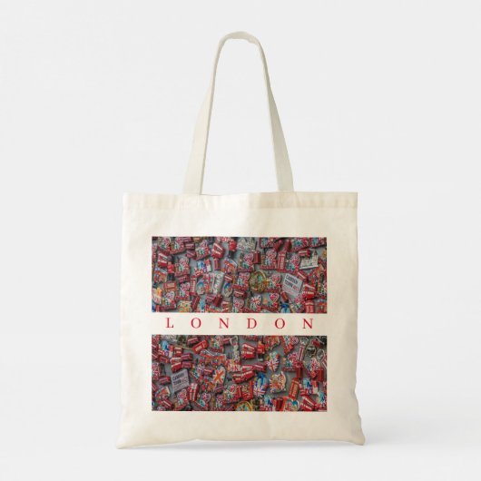 Souvenirmagnete in London zum Verkauf Tragetasche (Rückseite)