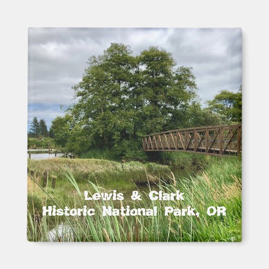 Souvenirmagnete: Lewis & Clark Nat'l Historic Pk Magnet (Vorne)