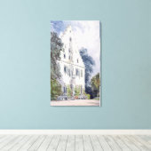 Souvenirs aus Rosenau Leinwanddruck (Insitu (Holzboden))