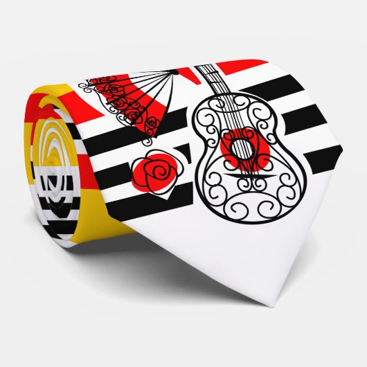 Souvenirs Classic Stripe Krawatte (Gerollt)