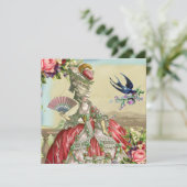 Souvenirs de Versailles Einladung (Stehend Vorderseite)