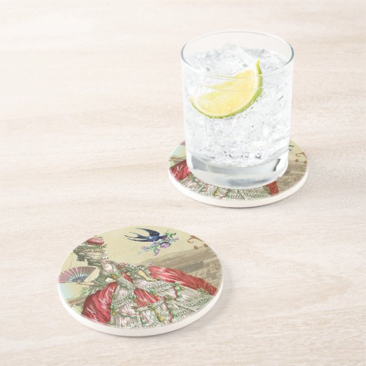 Souvenirs de Versailles Getränkeuntersetzer (Seite)