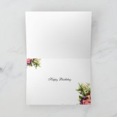 Souvenirs de Versailles Happy Birthday Karte (Innenseite)