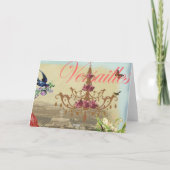 Souvenirs de Versailles Karte (Rückseite)