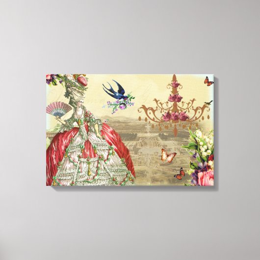 Souvenirs de Versailles Leinwanddruck (Vorderseite)