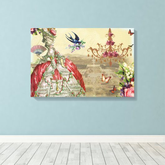 Souvenirs de Versailles Leinwanddruck (Insitu (Holzboden))