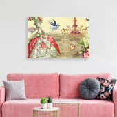 Souvenirs de Versailles Leinwanddruck (Insitu (Wohnzimmer))