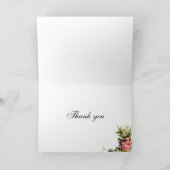 Souvenirs de Versailles Vielen Dank Dankeskarte (Innenseite)