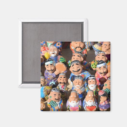 Souvenirs in Usbekistan Magnet (Vorderseite/Rückseite)