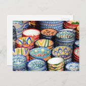 Souvenirs in Usbekistan Postkarte (Vorne/Hinten)