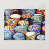 Souvenirs in Usbekistan Postkarte (Vorderseite)