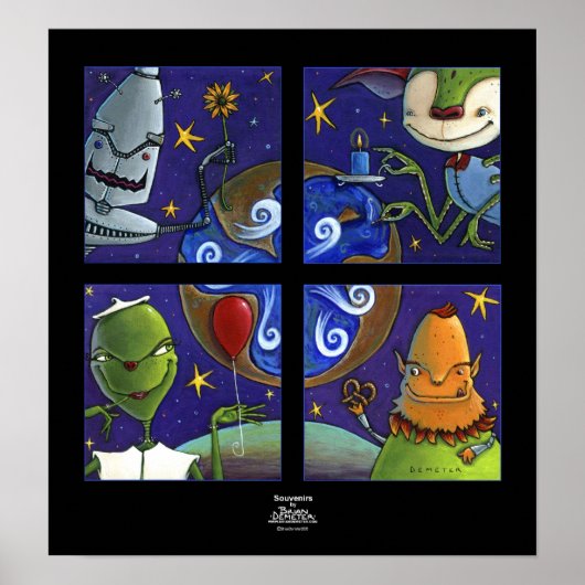 Souvenirs Poster (Vorne)