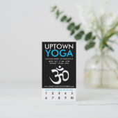 Souvenirs-Yoga Treuekarte (Stehend Vorderseite)