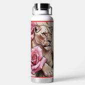 "Souverän der Rose" Trinkflasche (Rückseite)