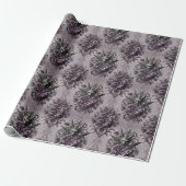 Souverän der Untoten - Gothic Floral Bandana Geschenkpapier (Ungerollt)