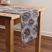 Souverän des Untoten - gotische Blume Kurzer Tischläufer (Beispiel)