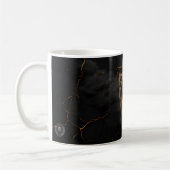 Souverän Rubinviolett Barock Luxus Kaffeetasse (Links)