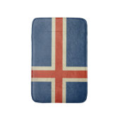 Souveräne Staatsflagge des Grunge von Island Badematte (Vorderseite Vertikal)
