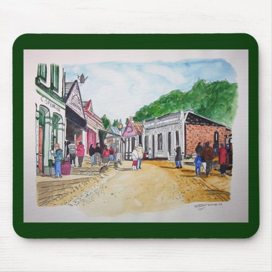 Souveräner Hügel 2 Mousepad (Vorne)