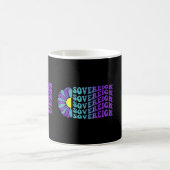 Souveräner Suizidpräventions-Bewusstseinssonnenblu Kaffeetasse (Mittel)