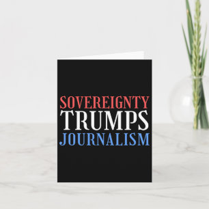 Souveränität Trumps Journalismus Souveränität Nied Karte