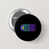 Souveränitäts-Suizidpräventions-Bewusstseins-Sonne Button (Vorne & Hinten)