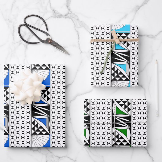 Souwest Sunrise Collection 2 Geschenkpapier Set (Vorderseite)