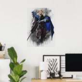 Sova valorant Art Poster (Heimbüro)