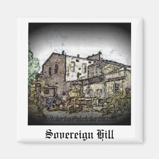 Sovereign Hill Magnet (Vorne)