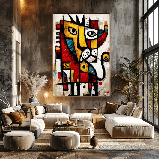 Sovereign Instinct — Contemporary Abstract Express Poster