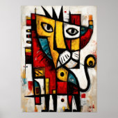 Sovereign Instinct — Contemporary Abstract Express Poster (Vorne)