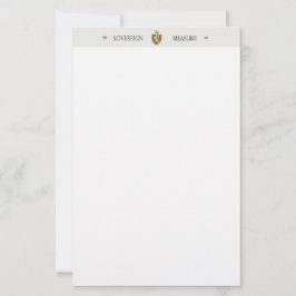 SOVEREIGN MEASURE 便箋 BRIEFPAPIER