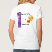 Sovereignty Is Feminine T-Shirt (Rückseite)