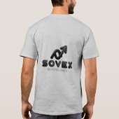 SOVEX Beyond Limits - Minimalistisches modernes He T-Shirt (Rückseite)