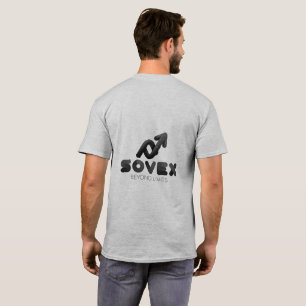 SOVEX Beyond Limits - Minimalistisches modernes He T-Shirt