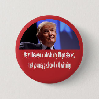 Soviel gewinnender Knopf Donald Trump 2016 Button