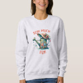 Soviel Spaß Ash Sweatshirt (Vorderseite)