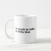 Soviel zum Code… Kaffeetasse (Links)