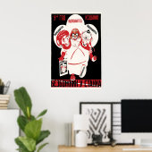 Soviet Anti-Religion Poster Give God a break (Heimbüro)