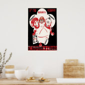 Soviet Anti-Religion Poster Give God a break (Küche)