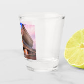 Soviet Brutalist Architecture - Vilnius, Lithuania Schnapsglas (Rechts)