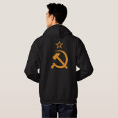 Soviet Hoodie (Schwarz voll)