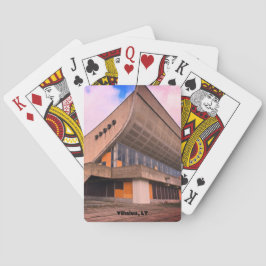 Soviet Modernist Architecture - Vilnius, Lithuania Spielkarten