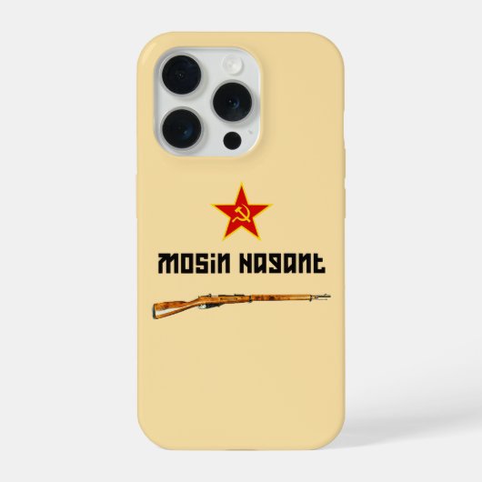Soviet Mosin Nagant Rifle Phone Case iPhone Hülle (Rückseite)