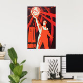 Soviet Propaganda Poster – 60 Years October (Heimbüro)