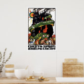 Soviet Propaganda Poster Death of international (Küche)