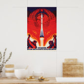 Soviet Propaganda Poster The power of the (Küche)