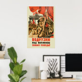 Soviet Propaganda Poster -Victory over Germany the (Heimbüro)