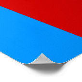 Soviet Russia Flag, USSR, CCCP, Communism, Lenin Poster (Ecke)